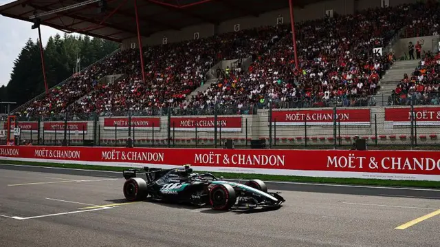 Kimi Antonelli on track