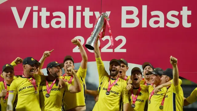 Hampshire lift the 2022 T20 Blast title