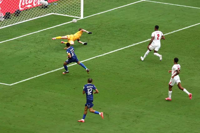 Kylian Mbappe #10 of France scores