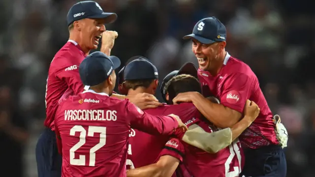 Northants celebrate T20 Blast title