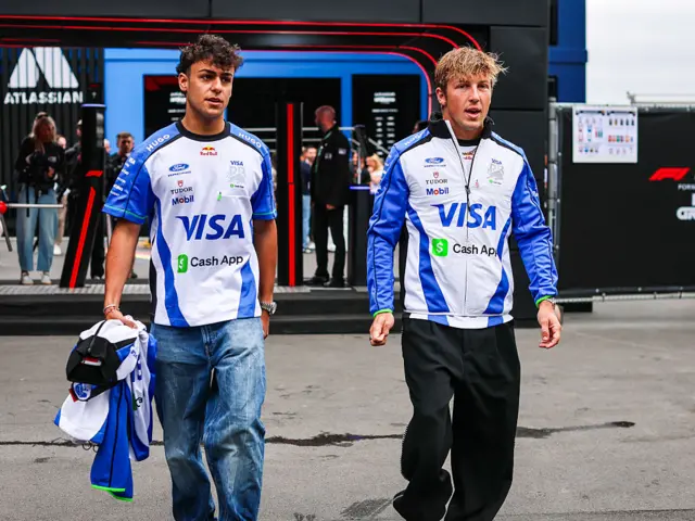 Arvid Lindblad and Liam Lawson