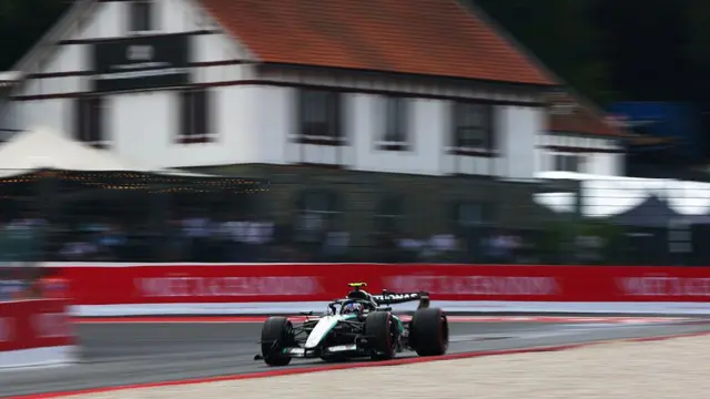 Kimi Antonelli on track