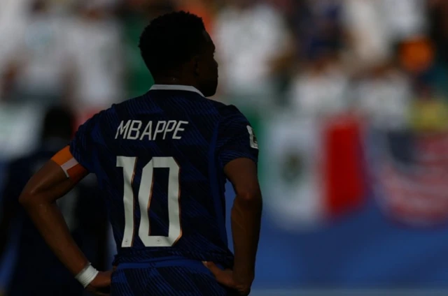 France's Kylian Mbappe