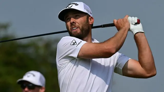 Sam Burns at The Open