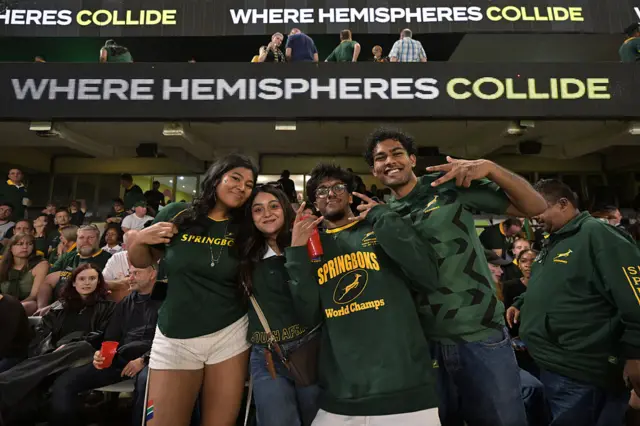 Springboks fans