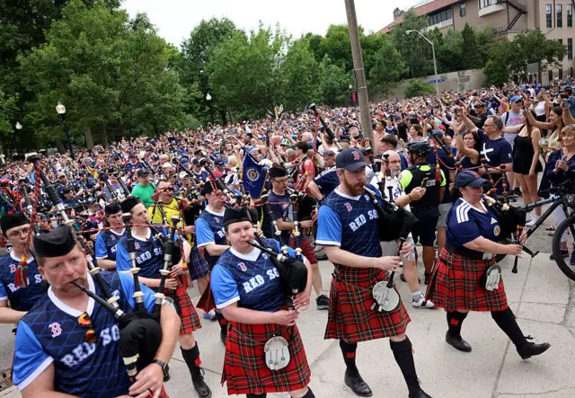 Scotland fans