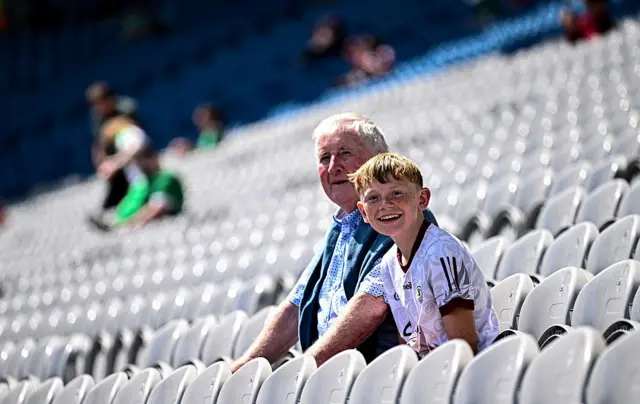 Galway fans in the ground