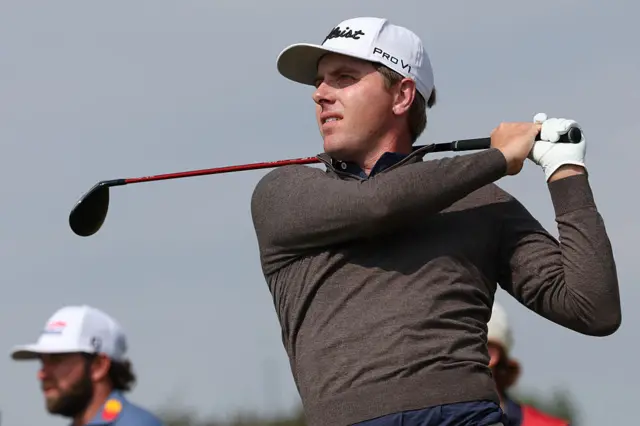 Ryan Gerard on his follow through after an iron
