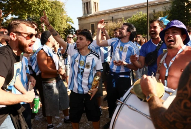 Argentina fans
