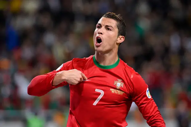 Ronaldo scores at 2014 World Cup