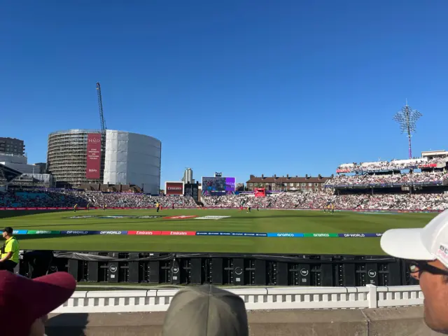 Image of the pitch at The Oval