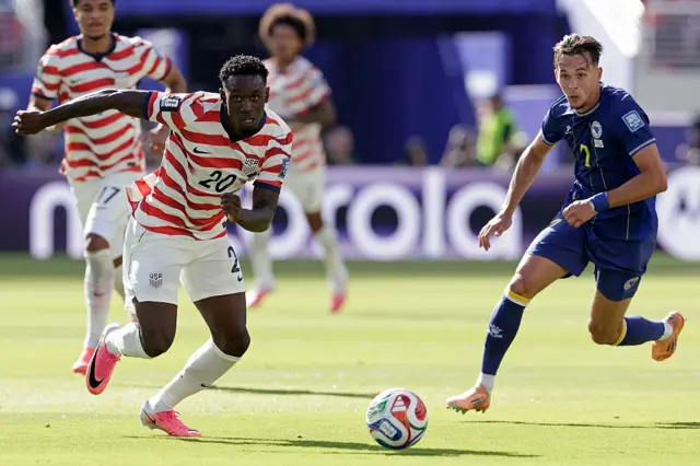 Folarin Balogun and Amar Dedic