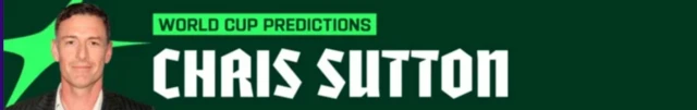 Chris Sutton World Cup predictions banner