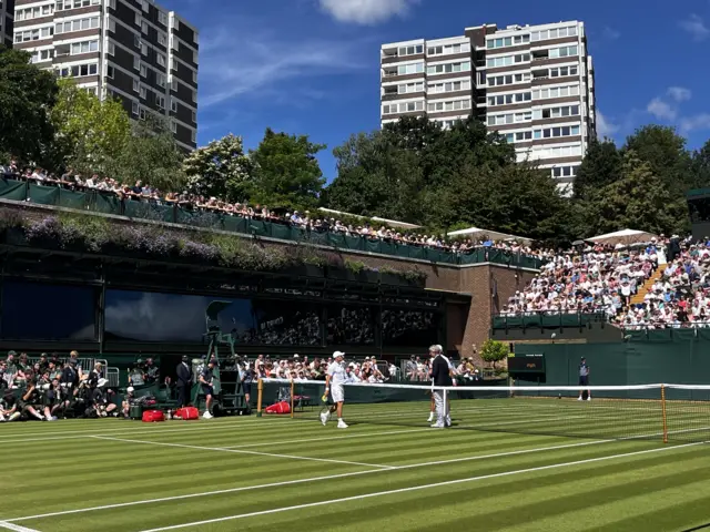 Arthur Fery on Court 18
