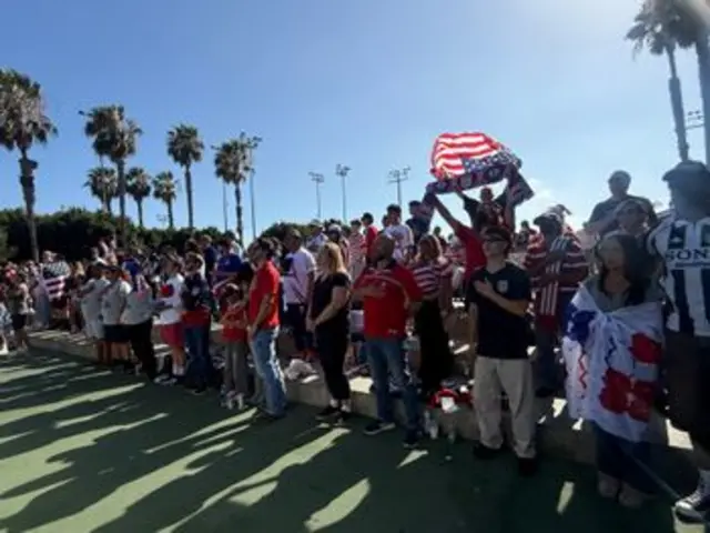 USA fans