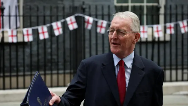 Hilary Benn, pictured last week