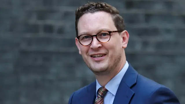 Darren Jones walks outside 10 Downing Street before a cabinet meeting after British Prime Minister Keir Starmer announced a timeline for his resignation, in London, Britain, June 23, 2026