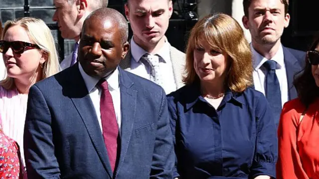 David Lammy and Rachel Reeves.