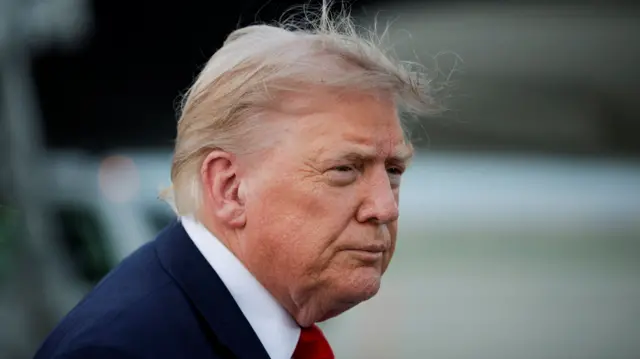 Donald Trump close up