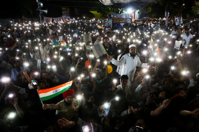 Protesters at Jantar Mantar