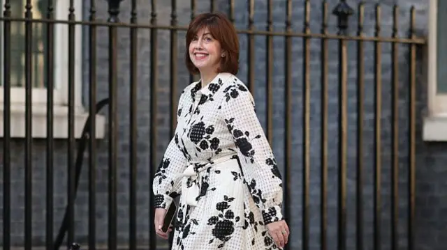 Deputy Leader of the Labour Party Lucy Powell arrives in Downing Street on July 20, 2026