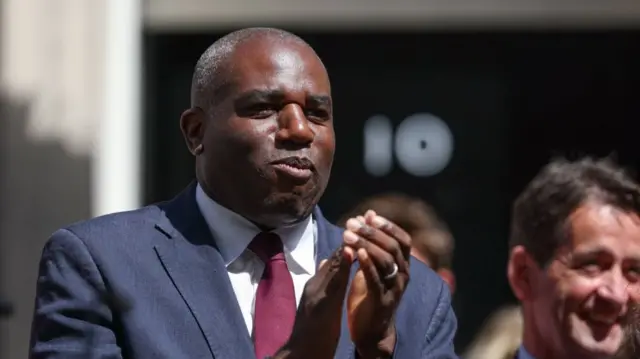 David Lammy clapping