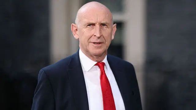 Newly appointed Chancellor of the Exchequer John Healey departs Downing Street on July 20, 2026 in London, England.