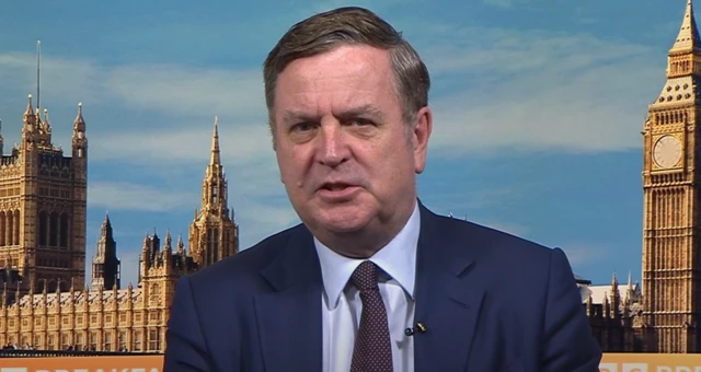 Mel Stride speaking on BBC Breakfast