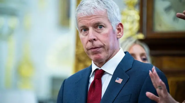 Chris Wright, US energy secretary, in Oval office on Tuesday, July 14, 2026