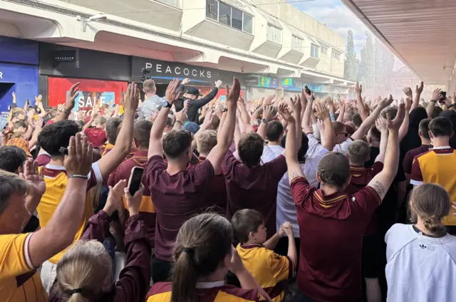 Motherwell fans