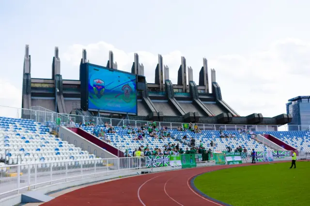 Stadiumi Fadil Vokrri in all its glory