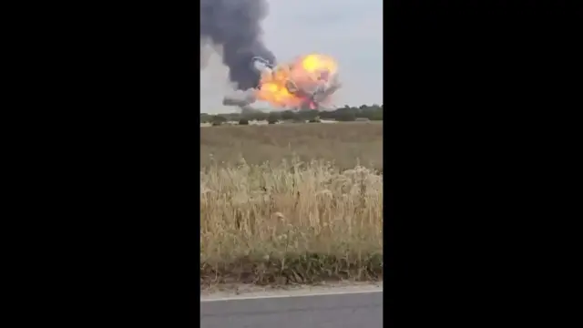 An explosion in Essex