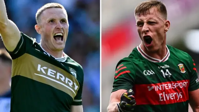 Kerry and Mayo meet in the final for the first time since 2006