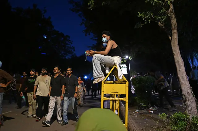Protest at Jantar Mantar