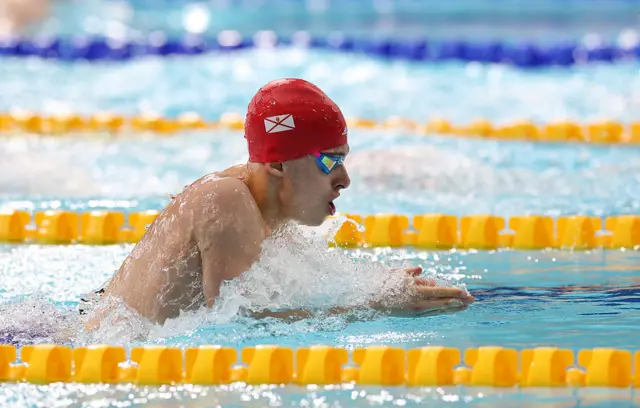 Jersey's Filip Nowacki at 2026 Commonwealth Games