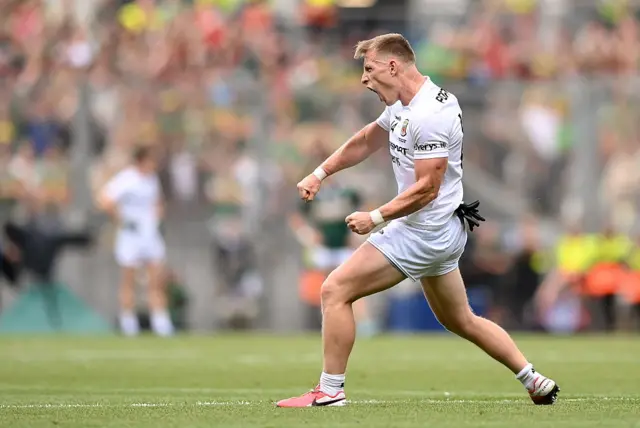 Mayo players celebrate