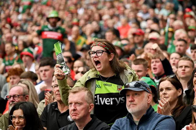 A Mayo supporter