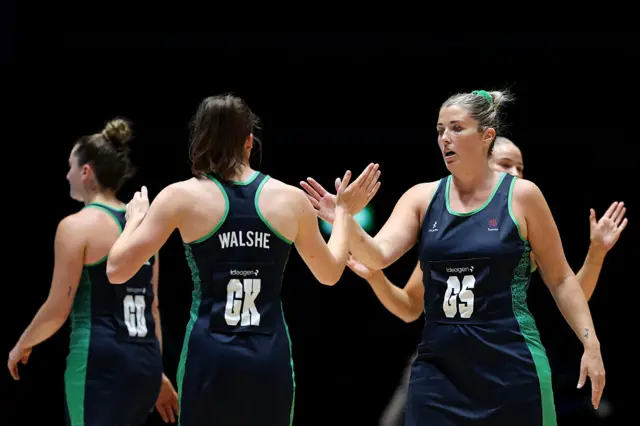 Lauren Walshe and Lisa Bowman of Team Northern Ireland