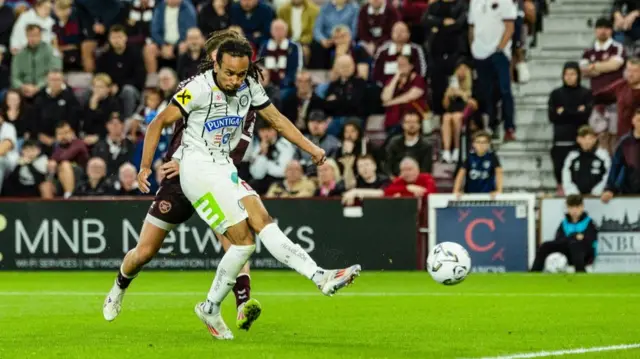 Emran Soglo scores for Sturm Graz