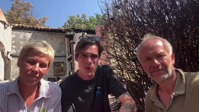 Stan and Wendy Kluba, and Wendy's son (Stan's stepson) Rock Bastille.