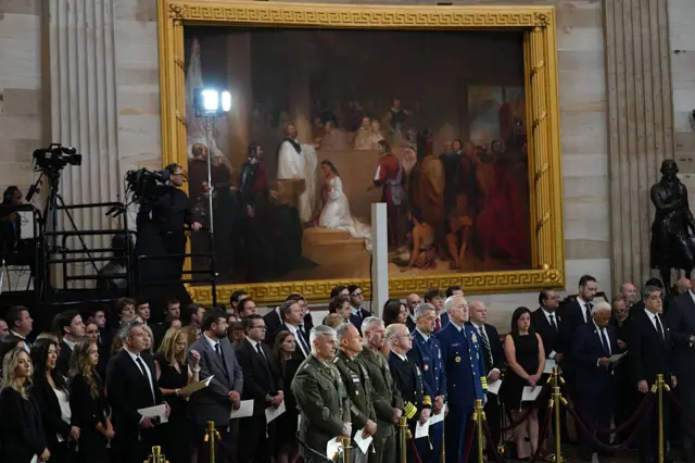 Lawmakers gather to mourn Senator Graham