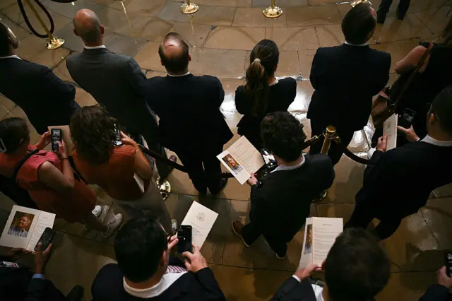 Lawmakers gather to mourn Graham