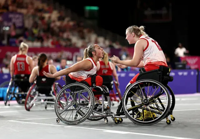 England women's 3x3 basketball at Commonwealth Games