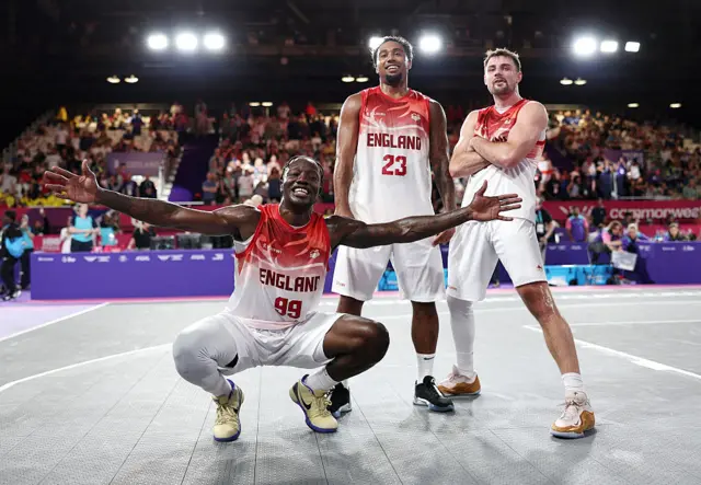 England men's 3x3 basketball team