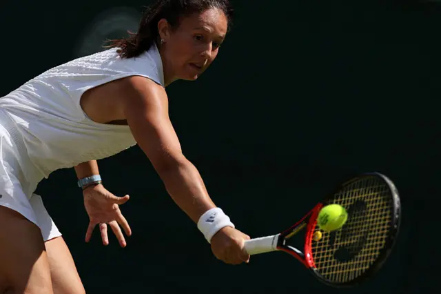 Daria Kasatkina in action