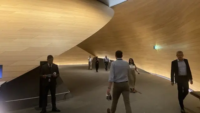 The entrance of Bloomberg