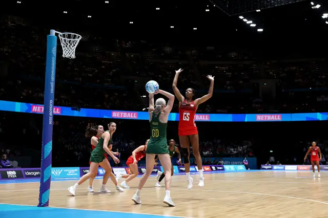 England v South Africa netball