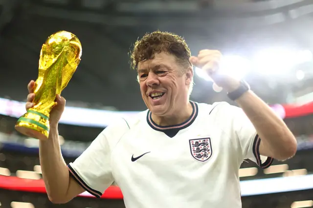 England super fan Andy Milne