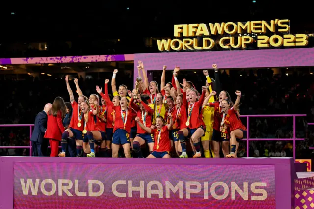 Spain won the 2023 Women's World Cup