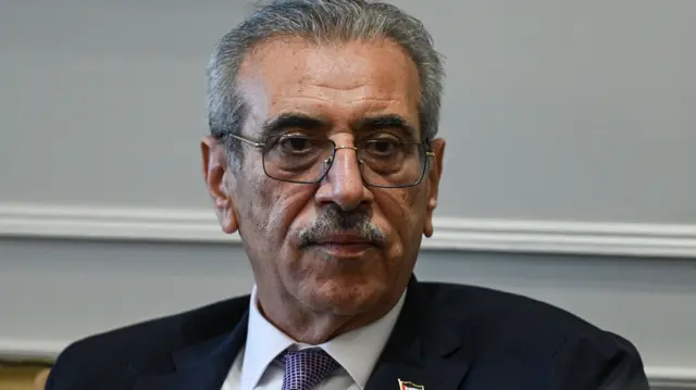 Head of the National Committee for the Administration of Gaza (NCAG) Ali Shaath meets with Egyptian Foreign Minister at the New Administrative Capital, east of Cairo, Egypt, 19 January 2026